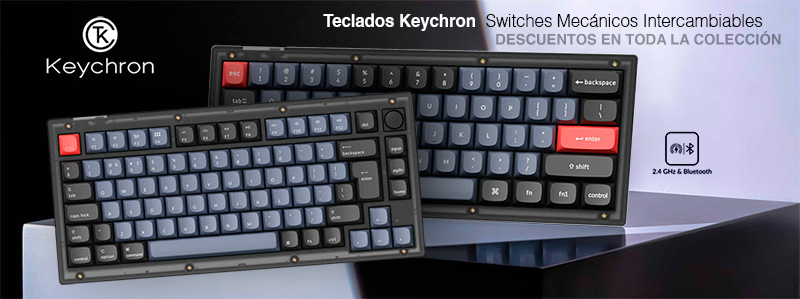 ofertas-teclados-mecánicos-keychron-regalos-navidad