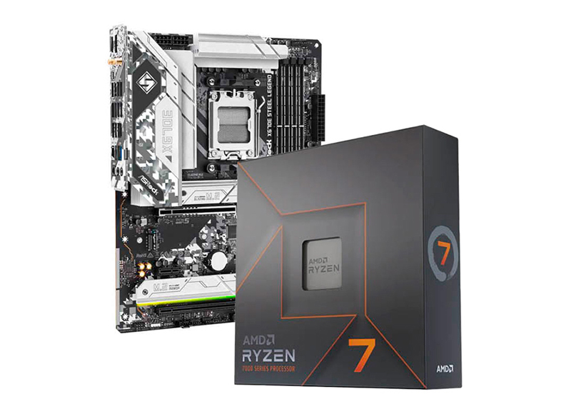 Pack AMD Ryzen 7 7700X 5.4GHz + ASRock X670E