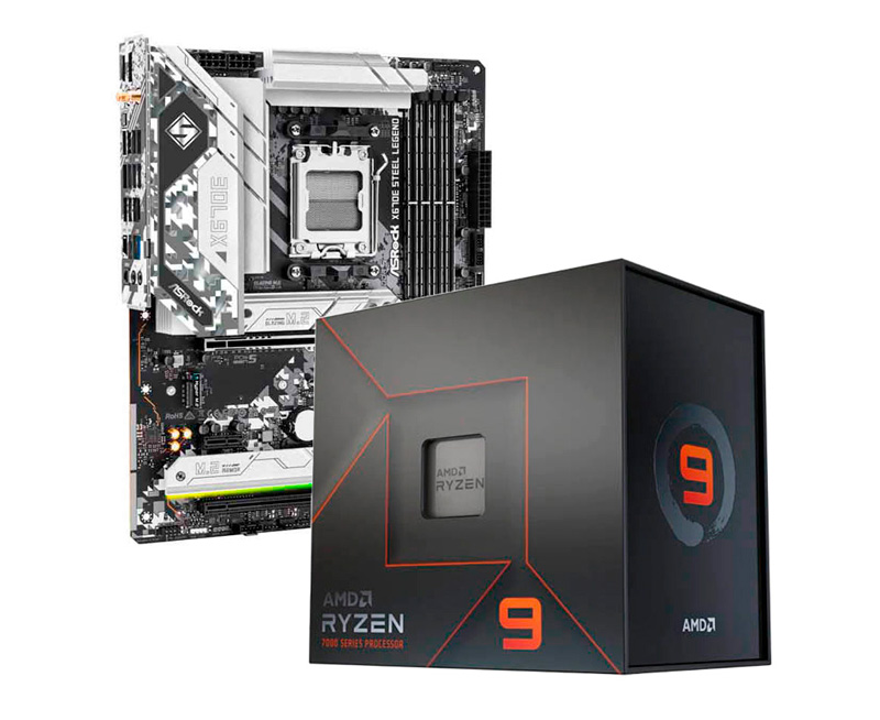 Pack AMD Ryzen 9 7950X 5.7GHz + ASRock X670E