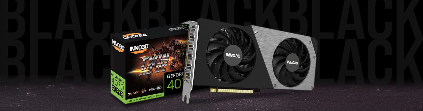 Inno3D GeForce RTX 4070 SUPER Twin X2 12GB GDDR6X DLSS3