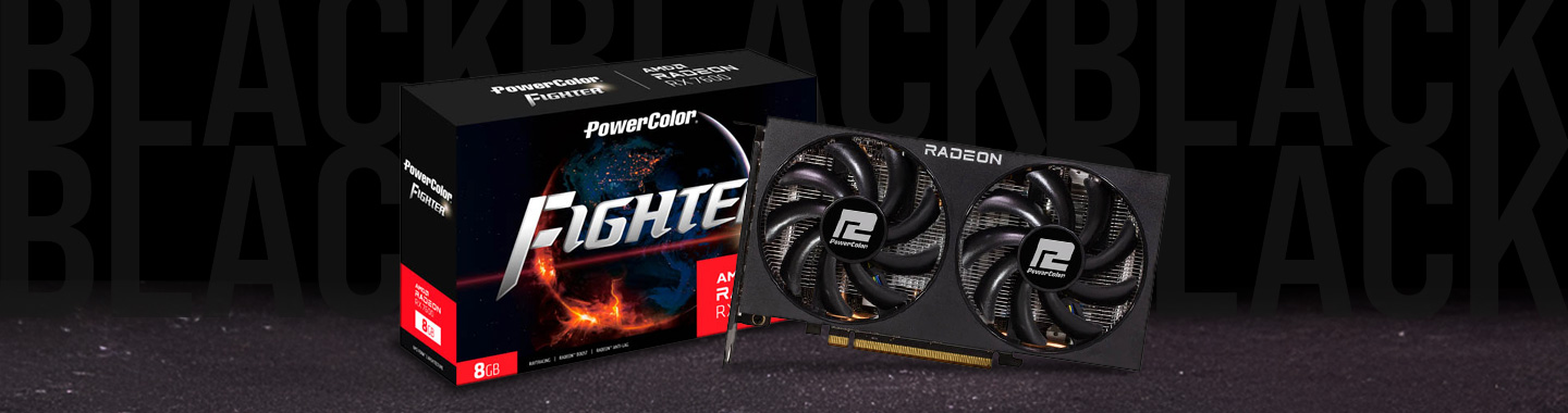 PowerColor Fighter AMD Radeon RX 7600 8GB GDDR6 - Las mejores ofertas en tarjetas gráficas del black friday