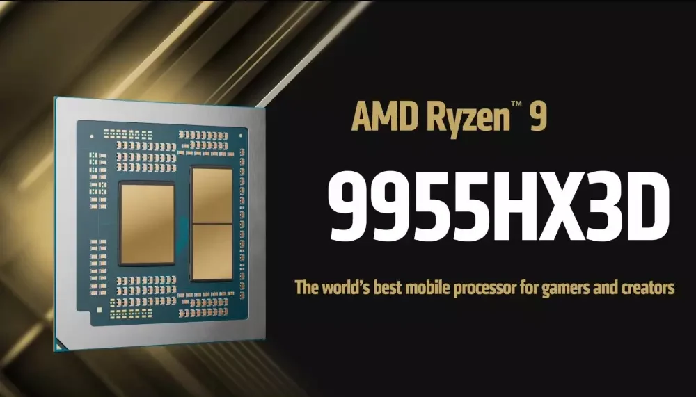 AMD CES 2025 - Ryzen 9 9955HX3D
