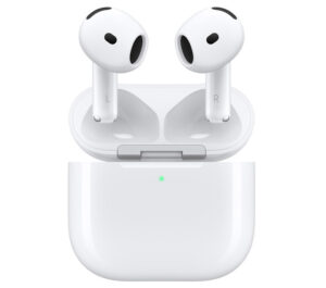 Auriculares Apple Airpods 4 Con Cancelación Activa De Ruido Y Estuche De Carga Blanco | COOLMOD