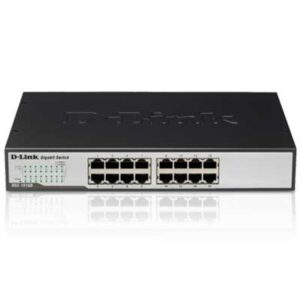 Switch de red: qué es, características y cuáles son los mejores-D-Link DGS-1016D 16 Puertos 10/100/1000Mbp - Switch
