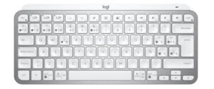 eclado ergonómico Logitech MX Keys Mini gris con teclas cóncavas para Mac | COOLMOD