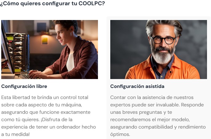 Configuración asistida