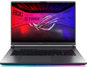 Portátil ASUS ROG Strix G18: Contiene la arquitectura Blackwell en 18 pulgadas, con RTX 5080. 