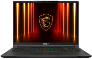 Portátil MSI Stealth 16 AI Studio con diseño de magnesio. 