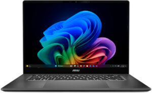 Portátil MSI Prestige 16 AI-013ES con pantalla 3K OLED. 