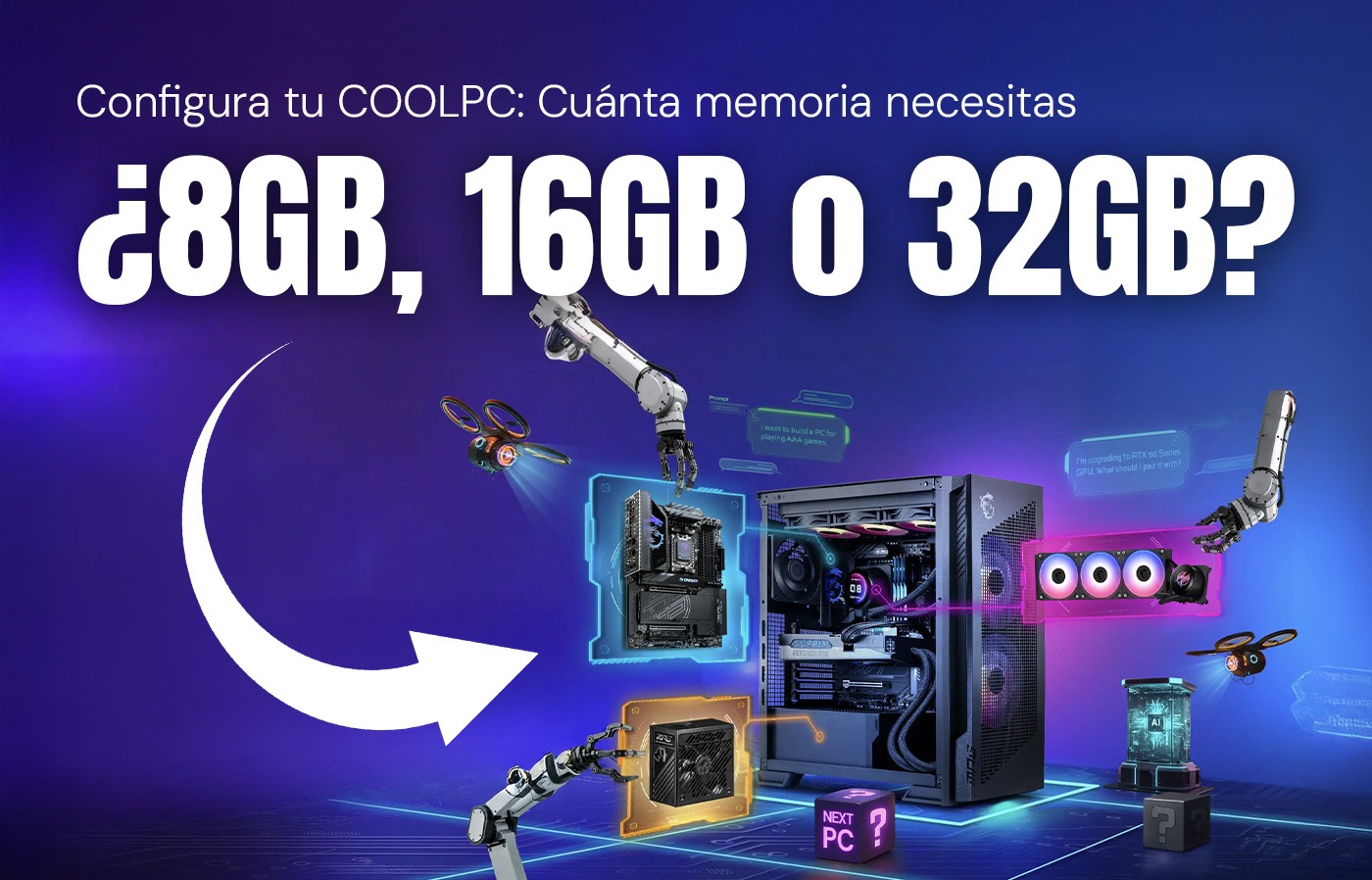 Cuanta memoria necesitas