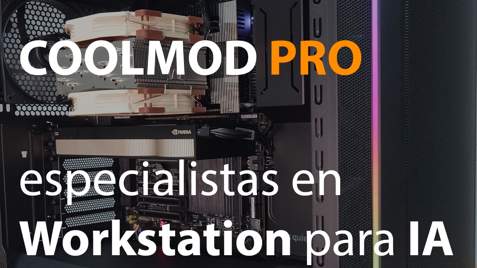 COOLMOD PRO especialistas en workstation para IA