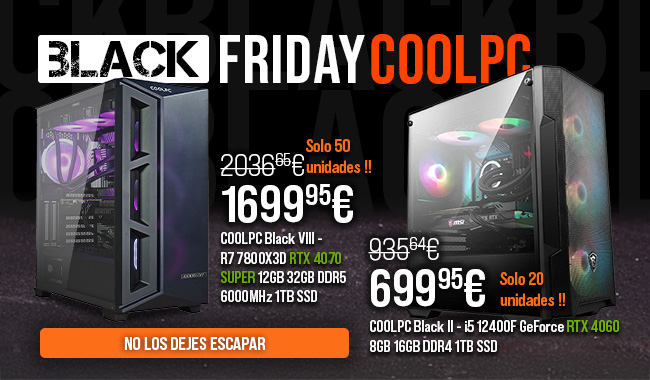 Black Friday 2024 COOLPCs
