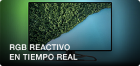 RGB reactivo en tiempo real