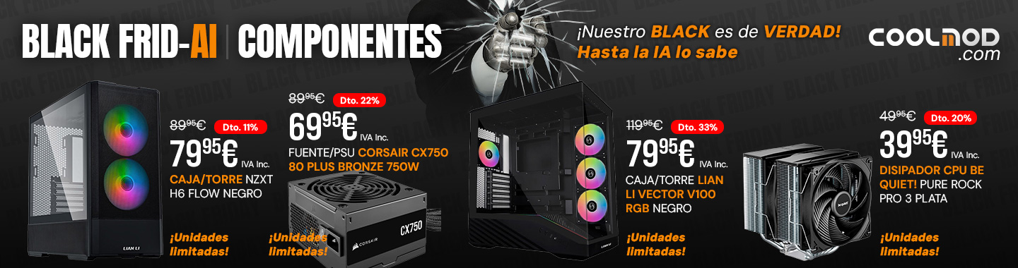 Black Friday Componentes 2025