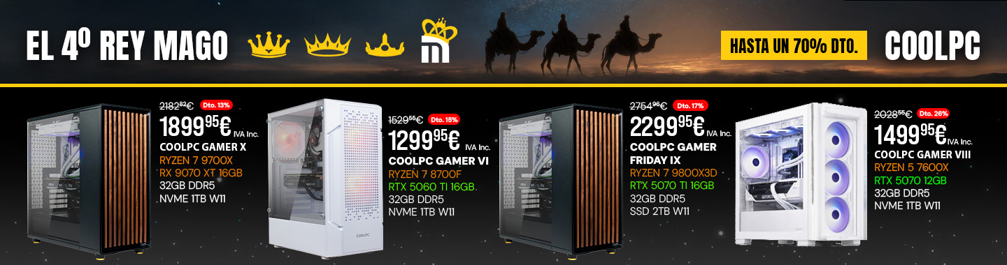 Navidad 2025 en COOLMOD COOLPCs
