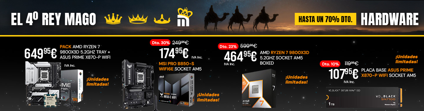 Navidad 2025 en COOLMOD Hardware