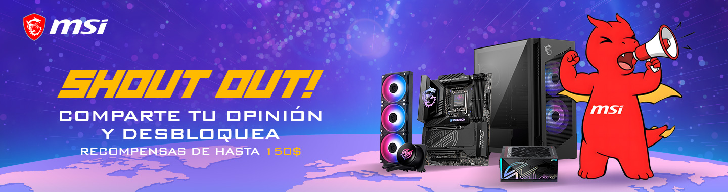 msi | Shout out hasta $150