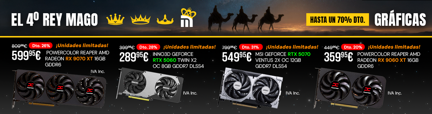 Navidad 2025 en COOLMOD Tarjetas Gráficas