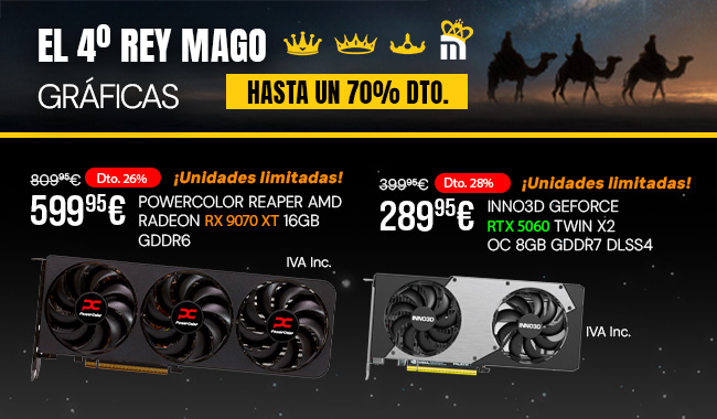 Navidad 2025 en COOLMOD Tarjetas Gráficas