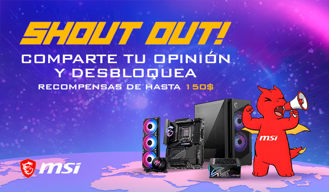 msi | Shout out hasta $150