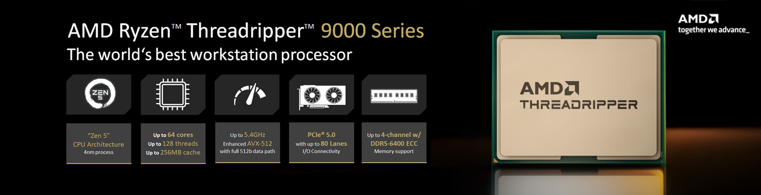 Procesador Threadripper 9000 series