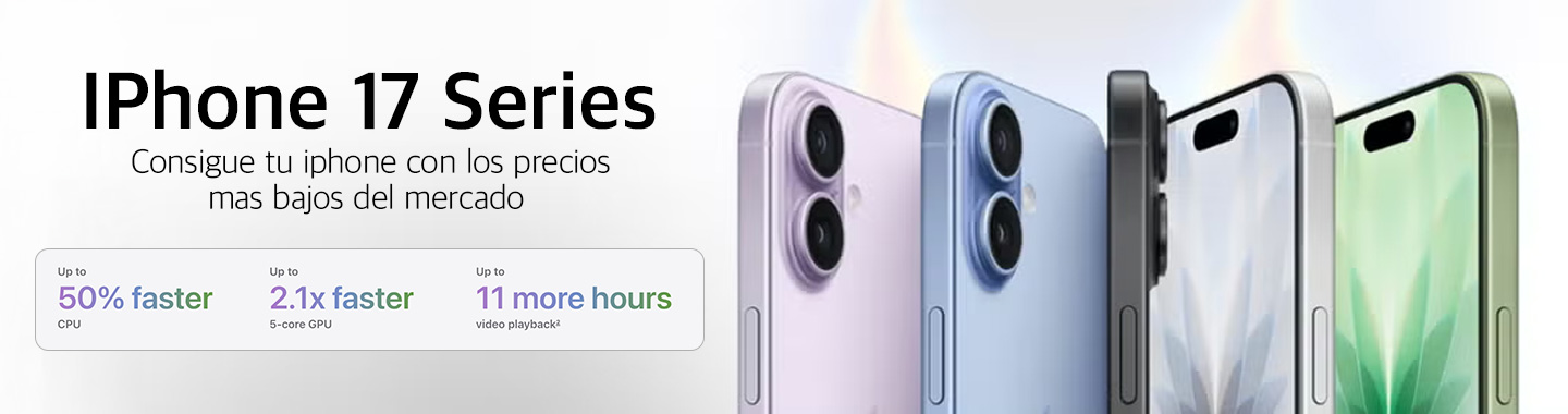 Hazte con tu iphone 17 al mejor precio del mercado.