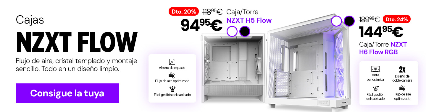 Ofertas cajas NZXT