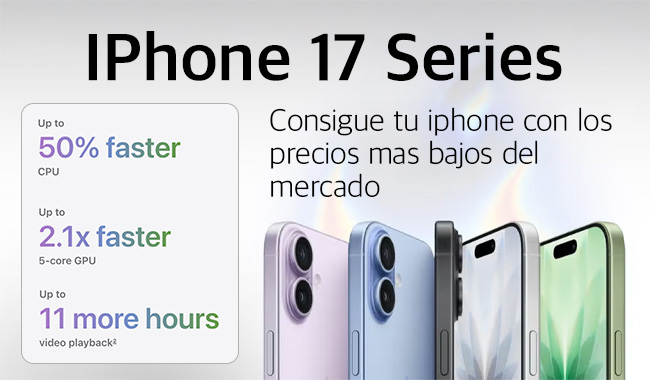 Hazte con tu iphone 17 al mejor precio del mercado.