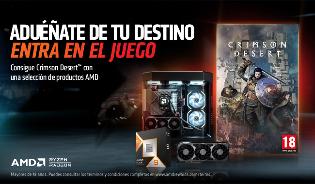 Obtén Crimson Desert con AMD