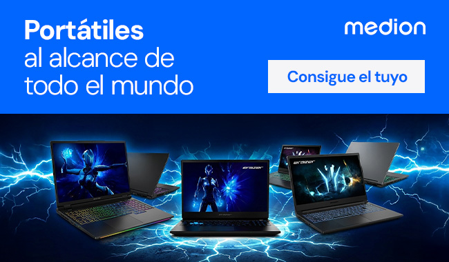 Portátiles Medion, al alcance de todo el mundo.