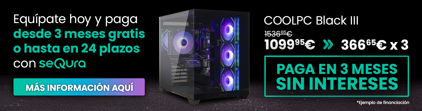 Financia tu COOLPC con SeQura.