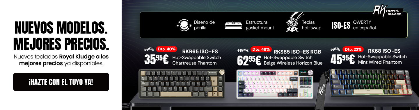 Royal Kludge: Nuevos modelos y nuevos precios