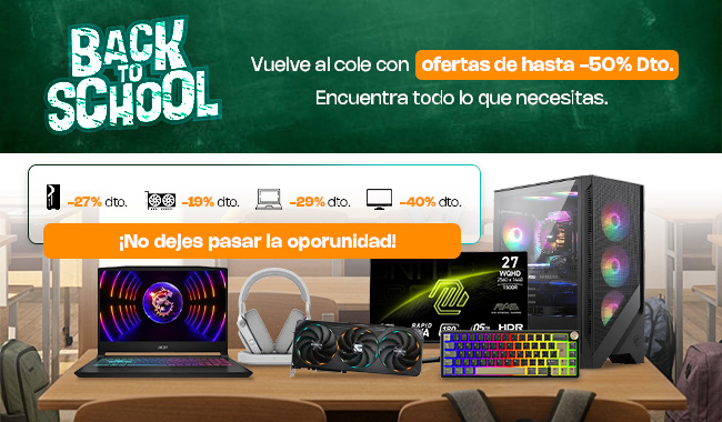 Equípate con todo lo necesario para la vuelta al cole con COOLMOD.