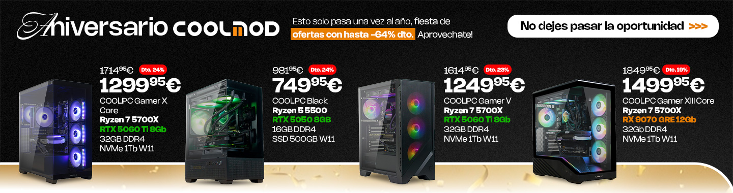 Aniversario COOLMOD COOLPCs