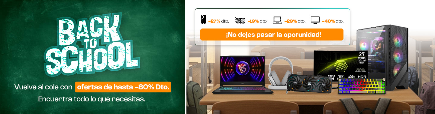 Encuentra las oportunidades que necesitas para la vuelta al cole.