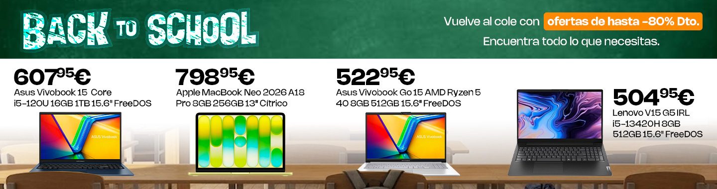Equípate con todo lo necesario para la vuelta al cole con COOLMOD.