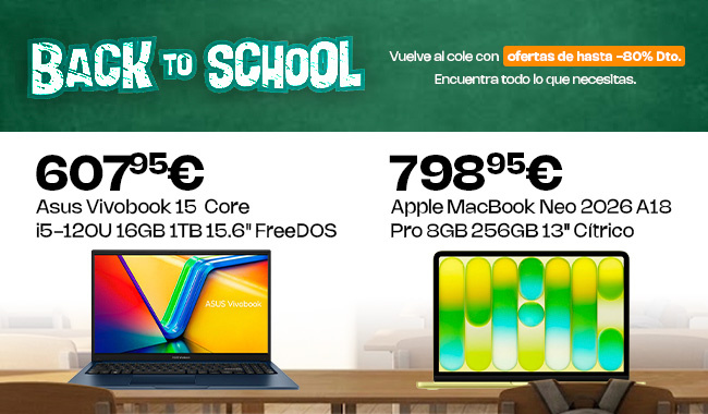 Equípate con todo lo necesario para la vuelta al cole con COOLMOD.