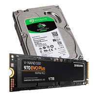 Almacenamiento HDD y SSD