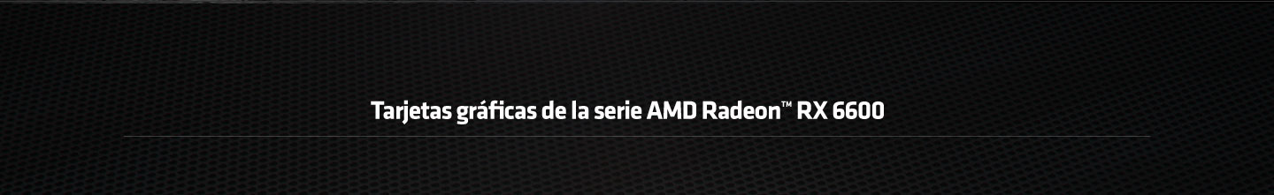 Tarjetas gráficas AMD Radeon RX 6600