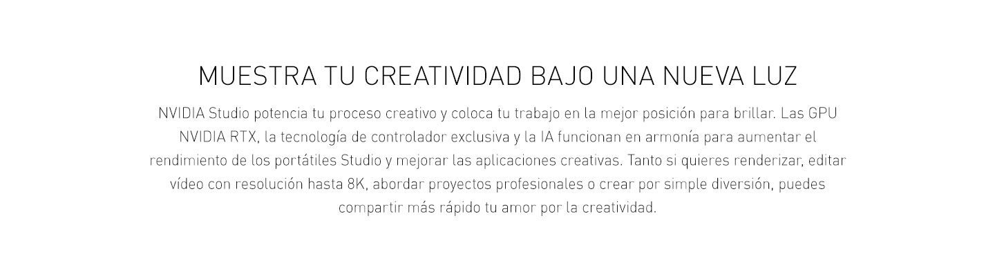 Muestra tu creatividad bajo una nueva luz