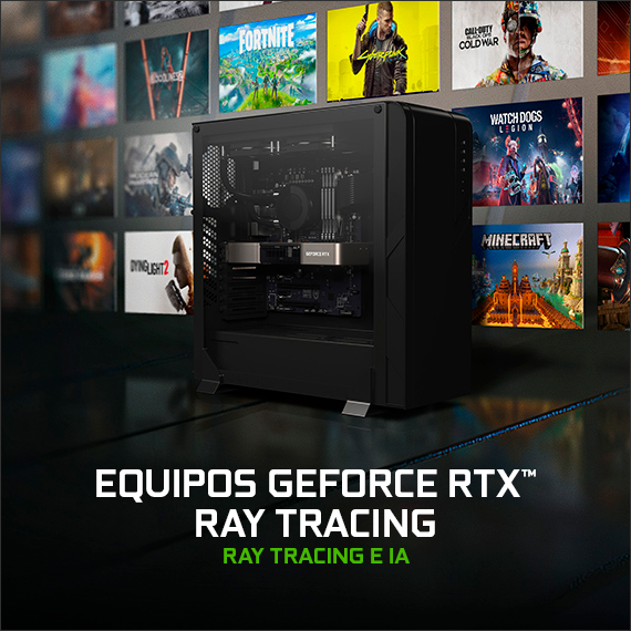 Equipos GeForce RTX Ray Tracing