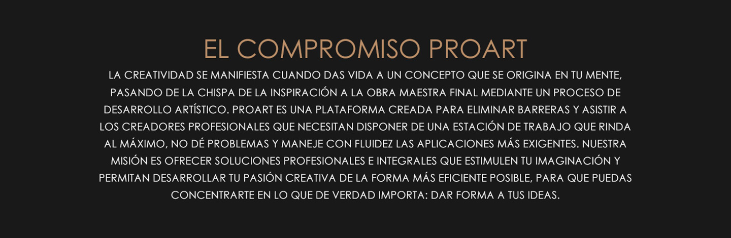 El compromiso ProArt