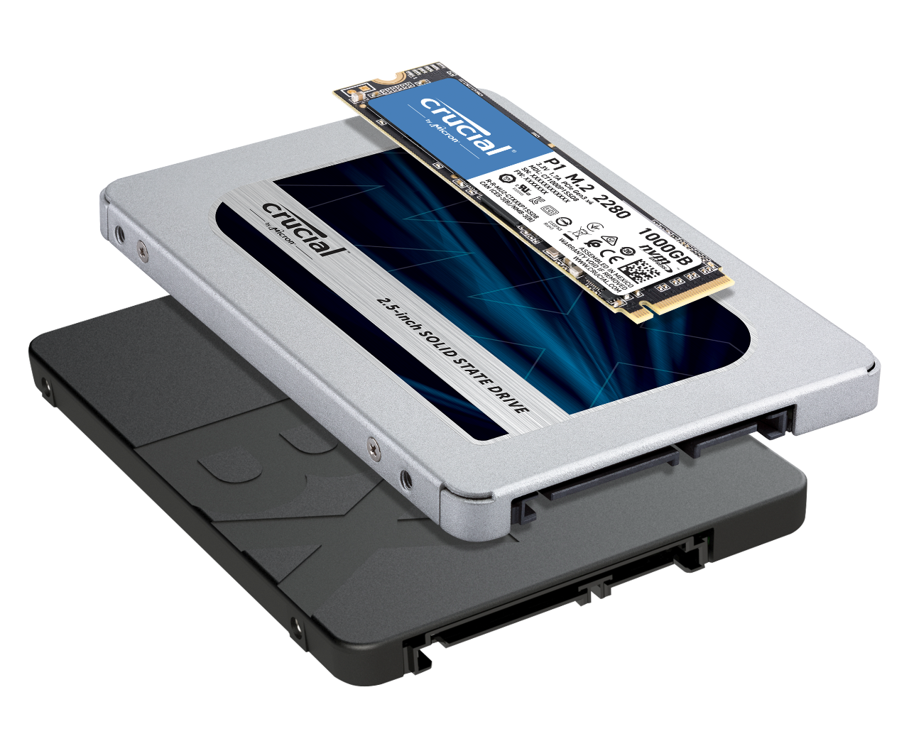 Unidades SSD NVMe y SATA