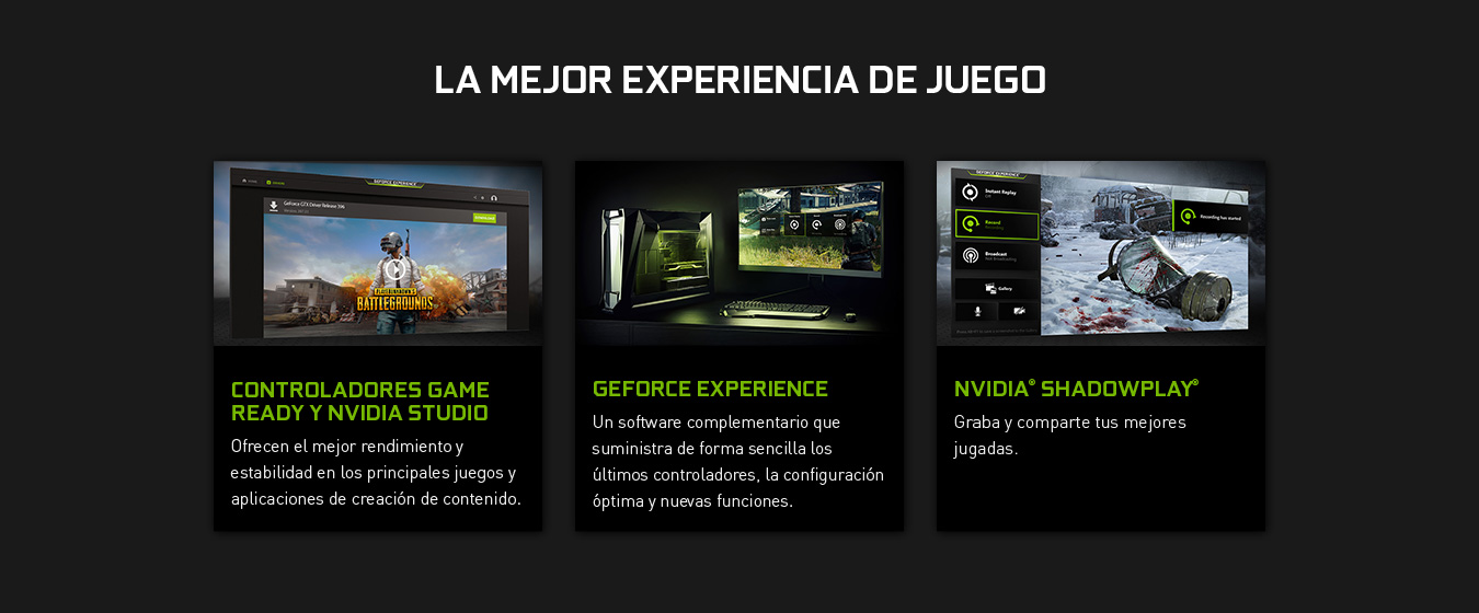 La mejor experiencia del juego