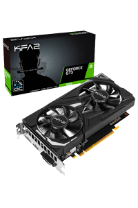 KFA2 GeForce GTX 1650 EX 1-Click OC Black
