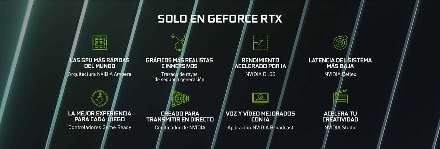 Sólo en GeForce RTX