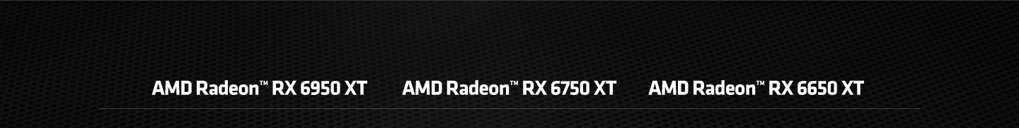AMD Radeon RX 6950 XT, RX 6750 XT y RX 6650 XT