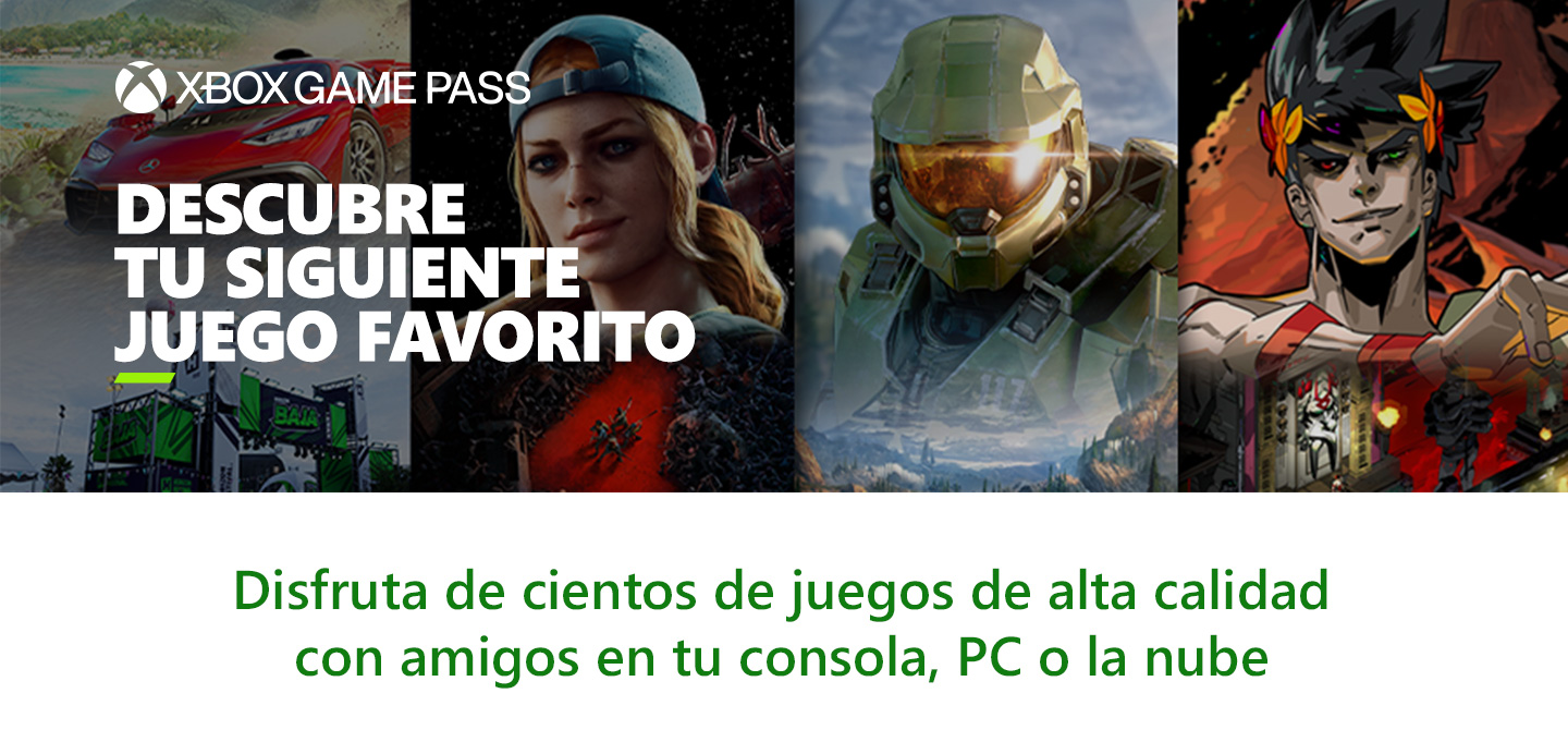Xbox Game Pass. Descubre tu siguiente juego favorito.