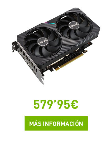 ASUS DUAL GeForce RTX 3060 Ti MINI V2 Gaming 8GB