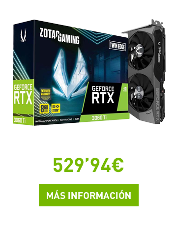 Zotac GeForce RTX 3060 Ti Twin Edge LHR 8GB